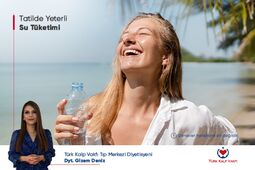 Tatilde Yeterli Su Tüketimi