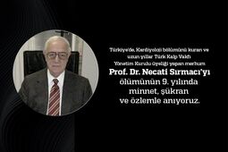 Prof. Dr. Necati Sırmacı’yı ölümünün 9. yılında minnet, şükran ve özlemle anıyoruz.