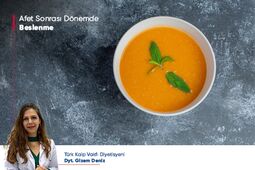 Afet Sonrası Dönemde Beslenme