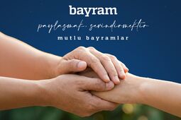 Bütün sevdiklerinizin yanınızda olduğu mutlu bayramlar dileriz.