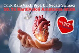 Türk Kalp Vakfı Prof. Dr. Necati Sırmacı 50 Yıl Kardiyoloji Araştırma Ödülü