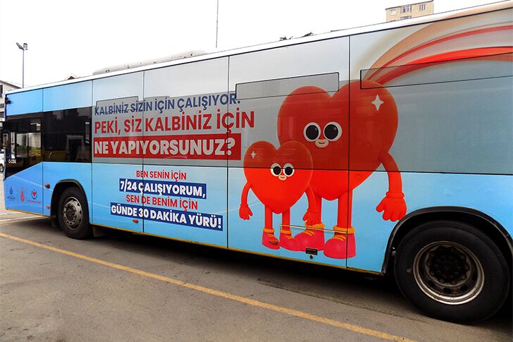 TÜRK KALP VAKFI İLE İETT’DEN KALP SAĞLIĞI İÇİN  FARKINDALIK ÇALIŞMALARI