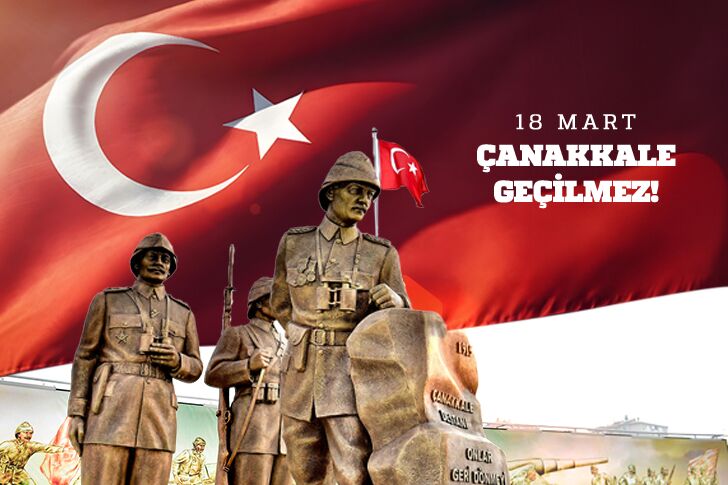 Çanakkale Geçilmez! Çanakkale Zaferi kutlu olsun...